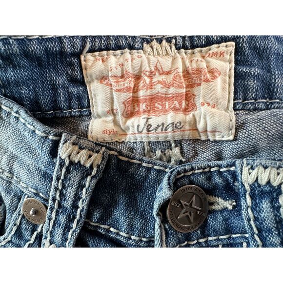 Y2K Big Star Low Rise Jenae Bootcut Jeans Size 24 - Picture 4 of 6